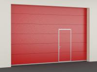 Секционные противопожарные ворота с классом огнестойкости EI60