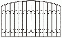 Сварной забор арт 38