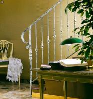 Перила кованые ARTEFERRO с белой патиной