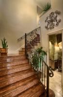 Стальное ограждение лестницы