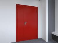 Противопожарная дверь двухстворчатая