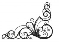 Композиционный элемент, розетка. Арт. 812