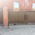 Сварные ворота в Новокузнецке от компании Ареан-Сибирь